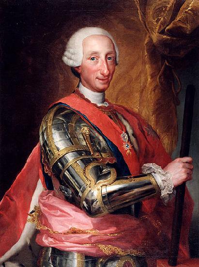 Anton Raphael Mengs Portrait of Charles III of Spain oil painting image